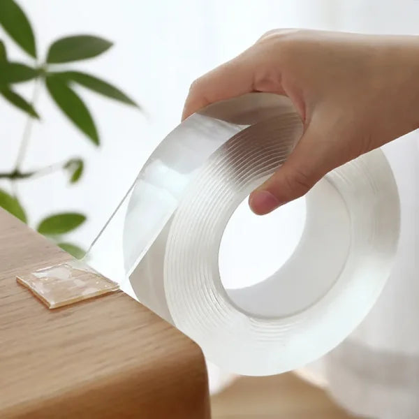 Nano Tape – 3M Double-Sided Transparent Gel Grip Tape | Reusable, Washable & Traceless