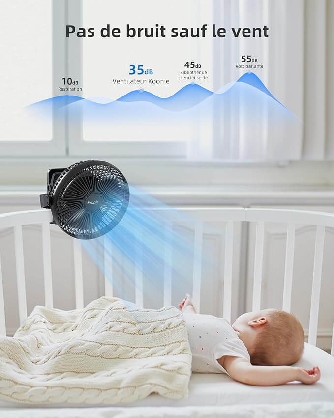Rechargeable 3-in-1 Clip Fan | Handheld, Desktop & Wall Mounted Portable Fan with 3 Speed Modes