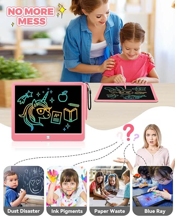 12 Inch LCD Writing Tablet for Kids, Coloring Drawing Pad