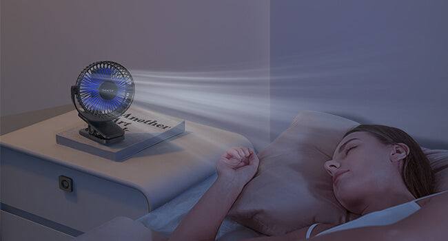 Rechargeable 3-in-1 Clip Fan | Handheld, Desktop & Wall Mounted Portable Fan with 3 Speed Modes